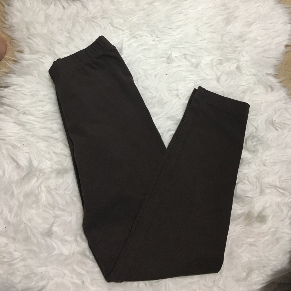 Girls Brown Leggings