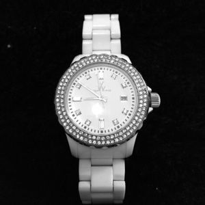 Toywatch plasteramic stone w/ Swarovski crystals