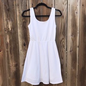 White spring dress