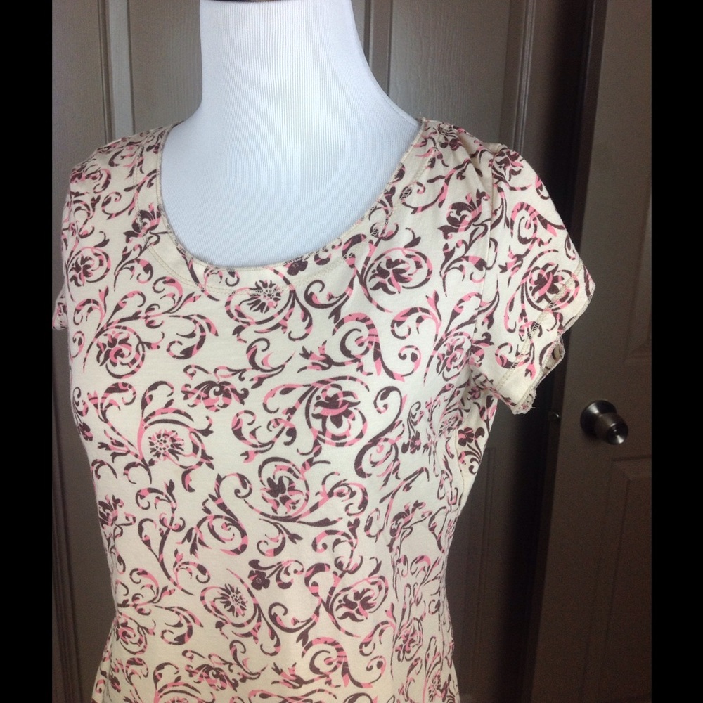Fuda Top Medium Fits Small Nouveau Floral Cotton