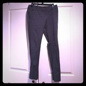 Fitted Stretchy Grey Slacks Size 10
