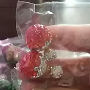 Double sided earrings