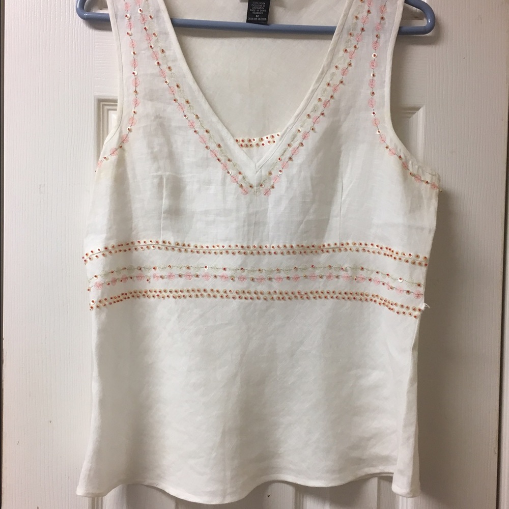Carole Little linen top