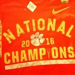 CLEMSON TIGERS NATIONAL CHAMPIONS  "THE NIKE TEE"