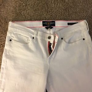 Lucky Brand White Jeans Size 12