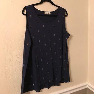 Navy Blue Nautical Tank ⚓️