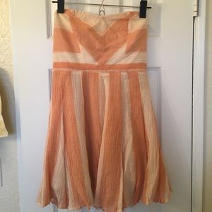 Strapless dress