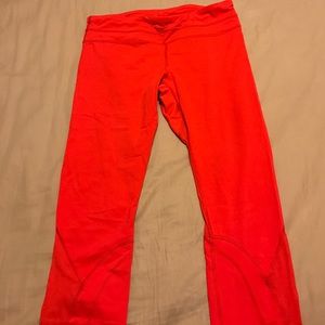 Red Run Inspire II Lululemon Crops