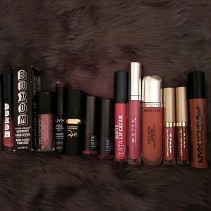 Buxom, Ulta, Stilla, Mally Liquid Matte Lipsticks