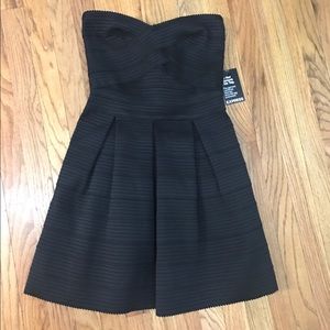 NWT Black Sweetheart Neckline Cocktail Dress