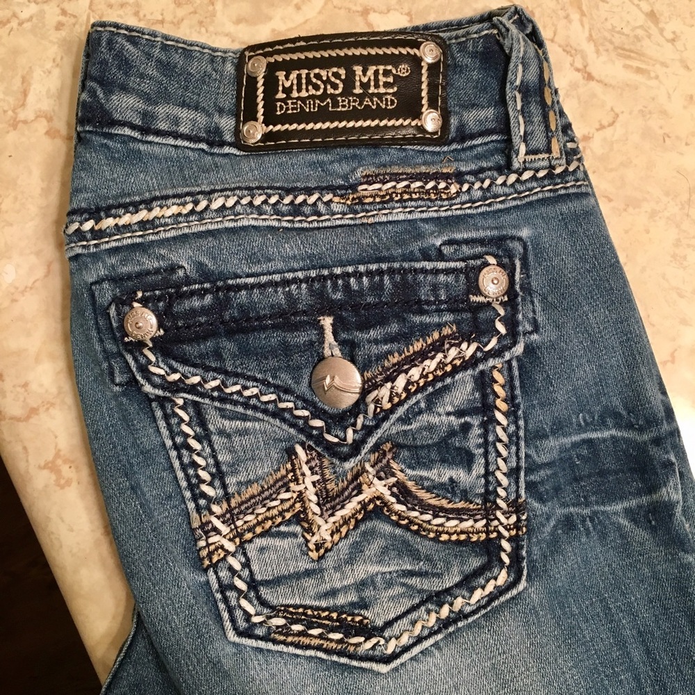 MISS ME bootcut jeans sz 27