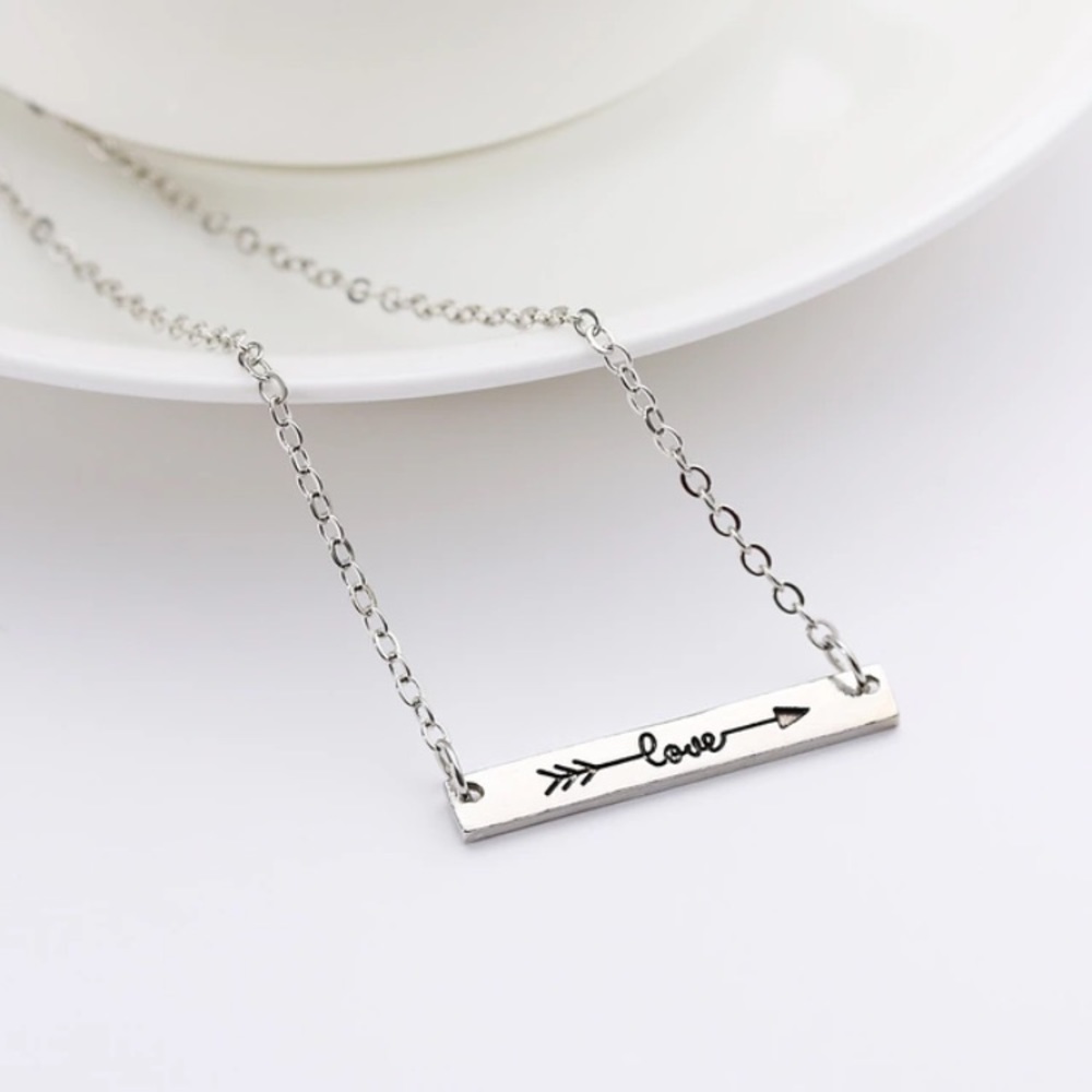 ❗️one left❗️Love Bar Necklace - Picture 3 of 8