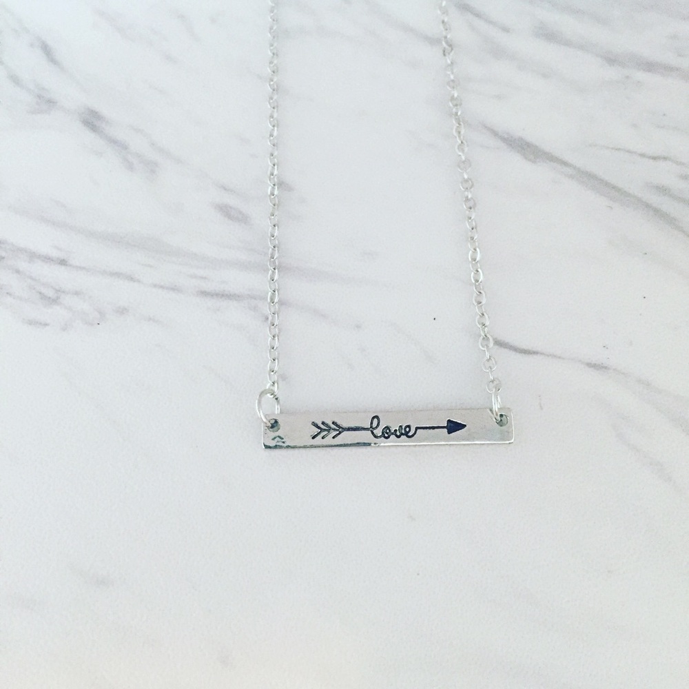 ❗️one left❗️Love Bar Necklace - Picture 6 of 8