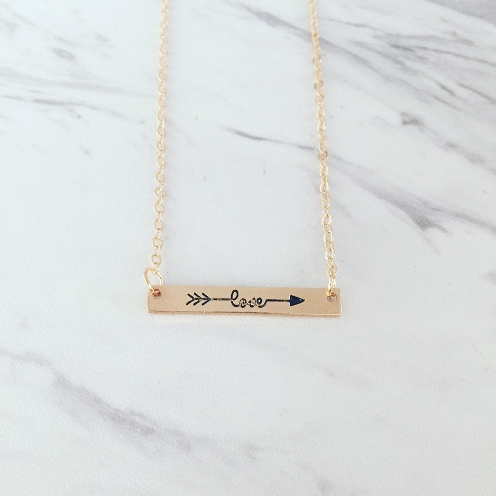 ❗️one left❗️Love Bar Necklace - Picture 8 of 8