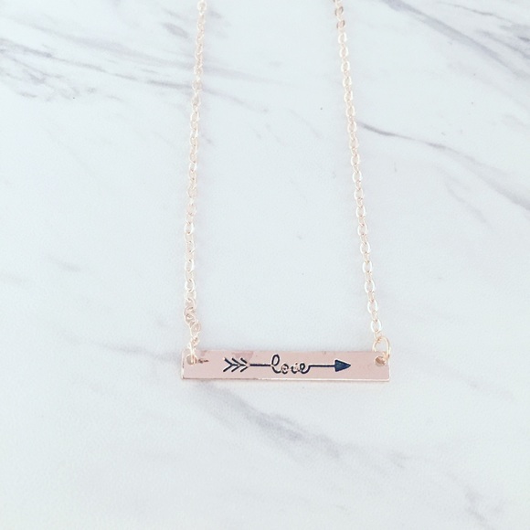 ❗️one left❗️Love Bar Necklace - Picture 7 of 8