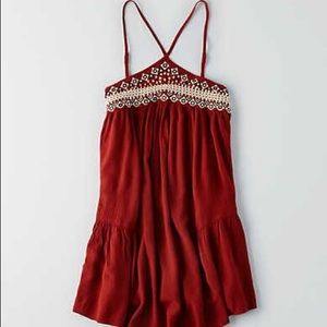 LAST CHANCE Embroidered Boho Shift Dress