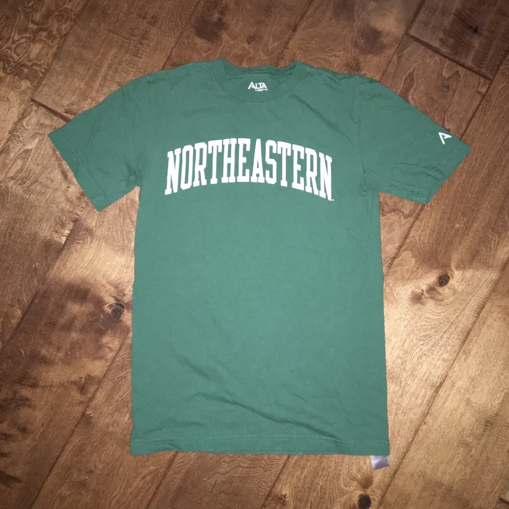 Northeastern University Green T Shirt