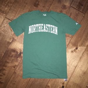 Northeastern University Green T Shirt
