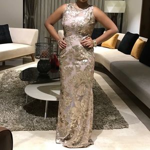 A sequin dress hand made