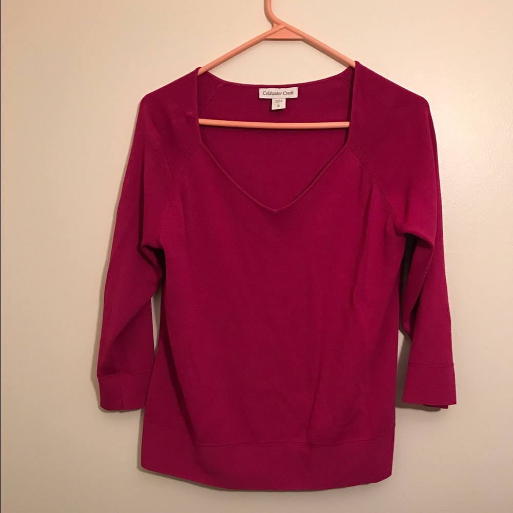 Cold water creek dress top