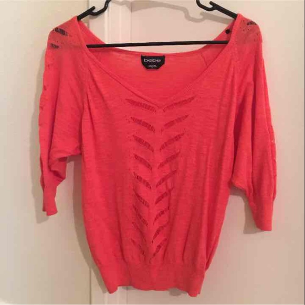 Bebe Knitted Fashion Top