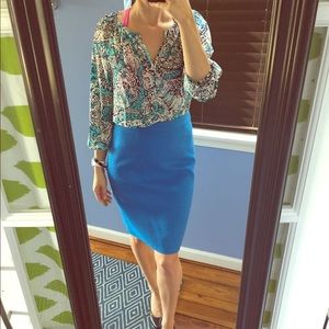 J. Crew No. 2 double-serge wool pencil skirt