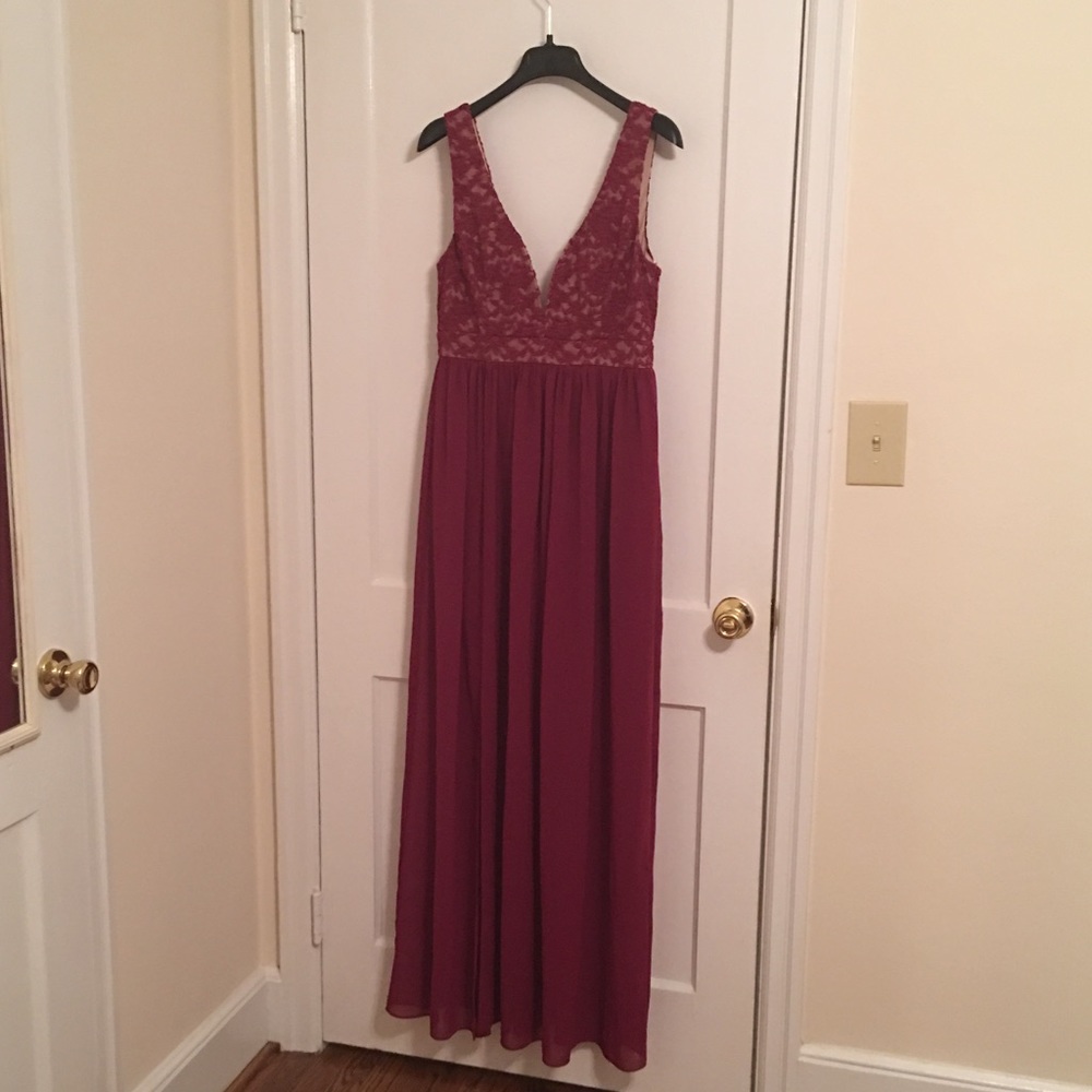 Lulu's Lace Formal Dress NWOT
