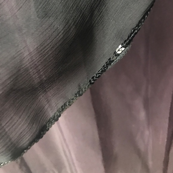 Dreaming out loud black layered cardigan - Picture 5 of 6