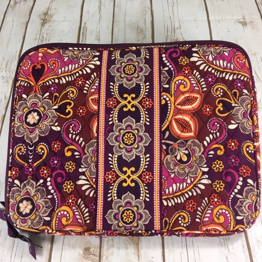 Vera Bradley 13" safari sunset laptop sleeve