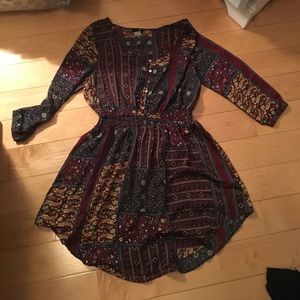 Swell hankerchief patterned dress