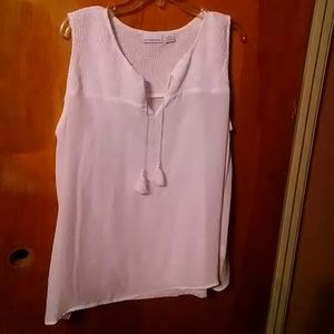 Sleeveless top