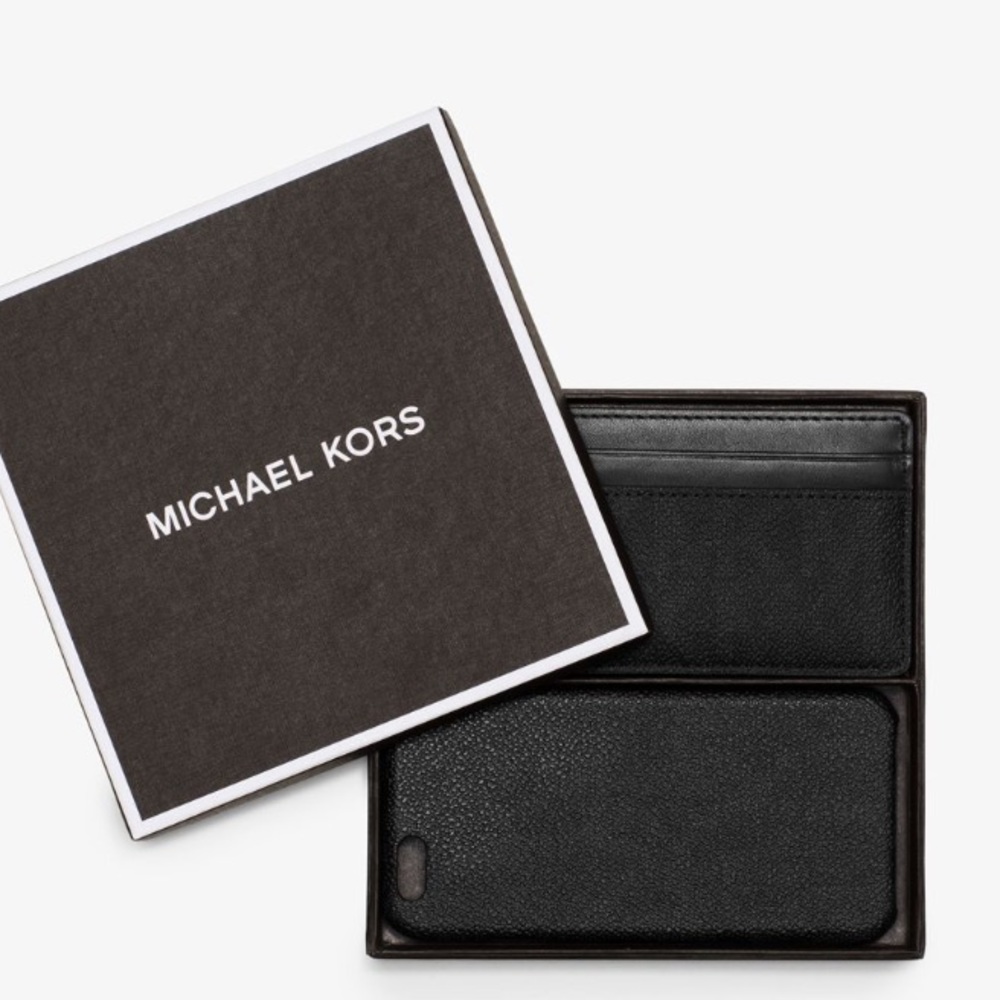 Michael Kors card case and iPhone case