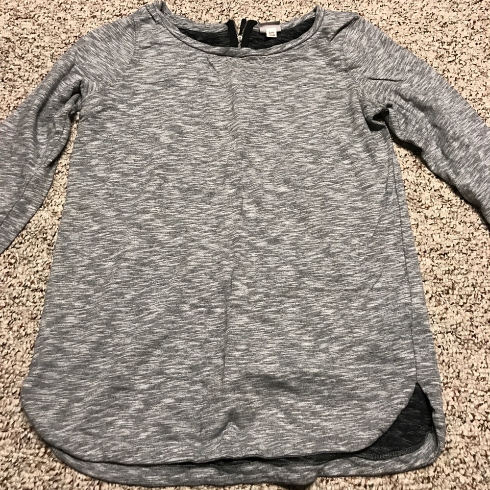Quarter sleeve Merona shirt with zipper