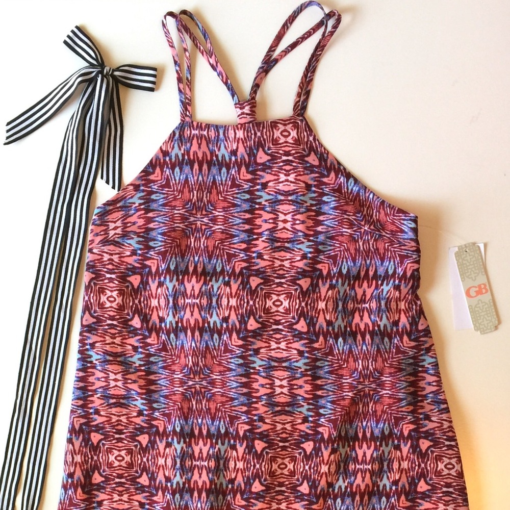 GB High Low Dress, Low Back ,S, NWT