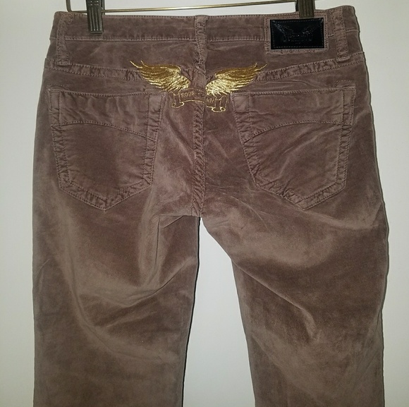 Robin's Jean Denim - NWOT - Robin's Jean "Garbot" Flares w/ Gold Wings