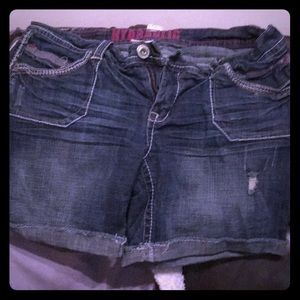 Hydraulic Jean Shorts