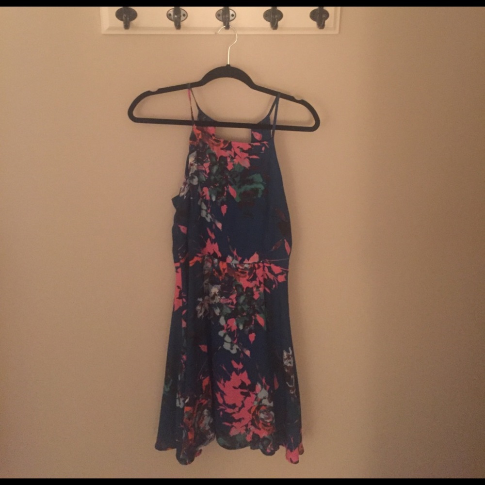 Aqua dress, never worn, tags on