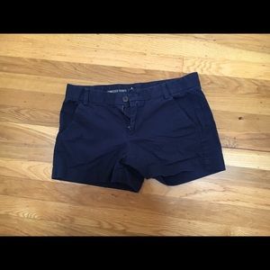 Blue khaki shorts from GAP