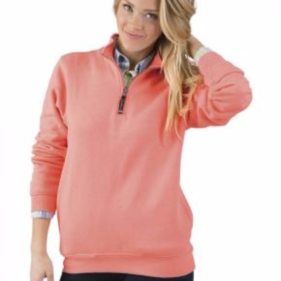 charles river crosswind quarter zip sweatshirt