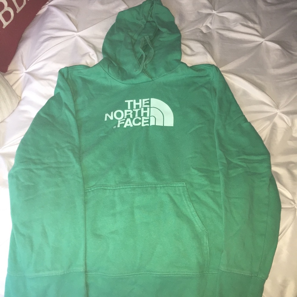 Teal North Face Hoodie