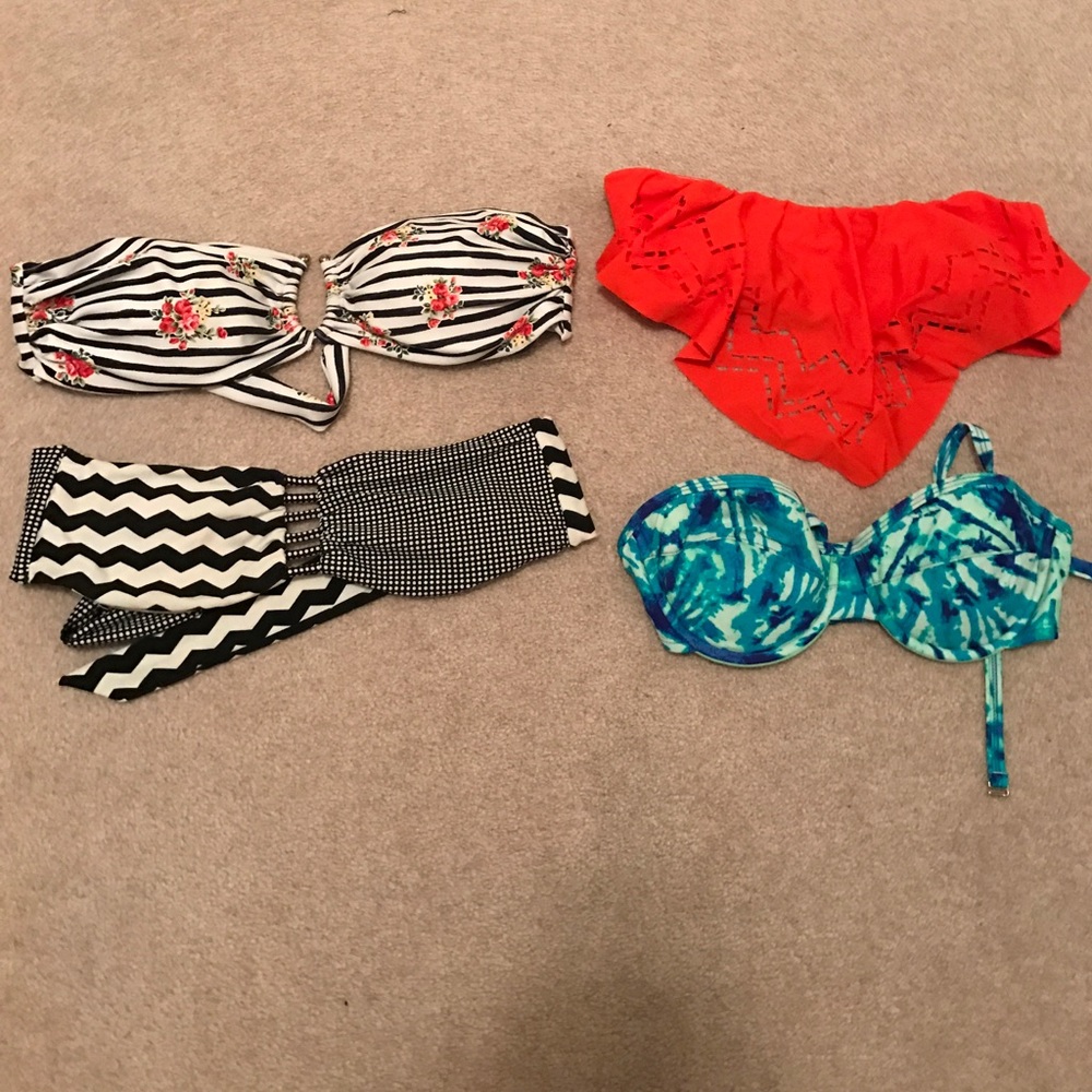 strapless bathing suit bundle