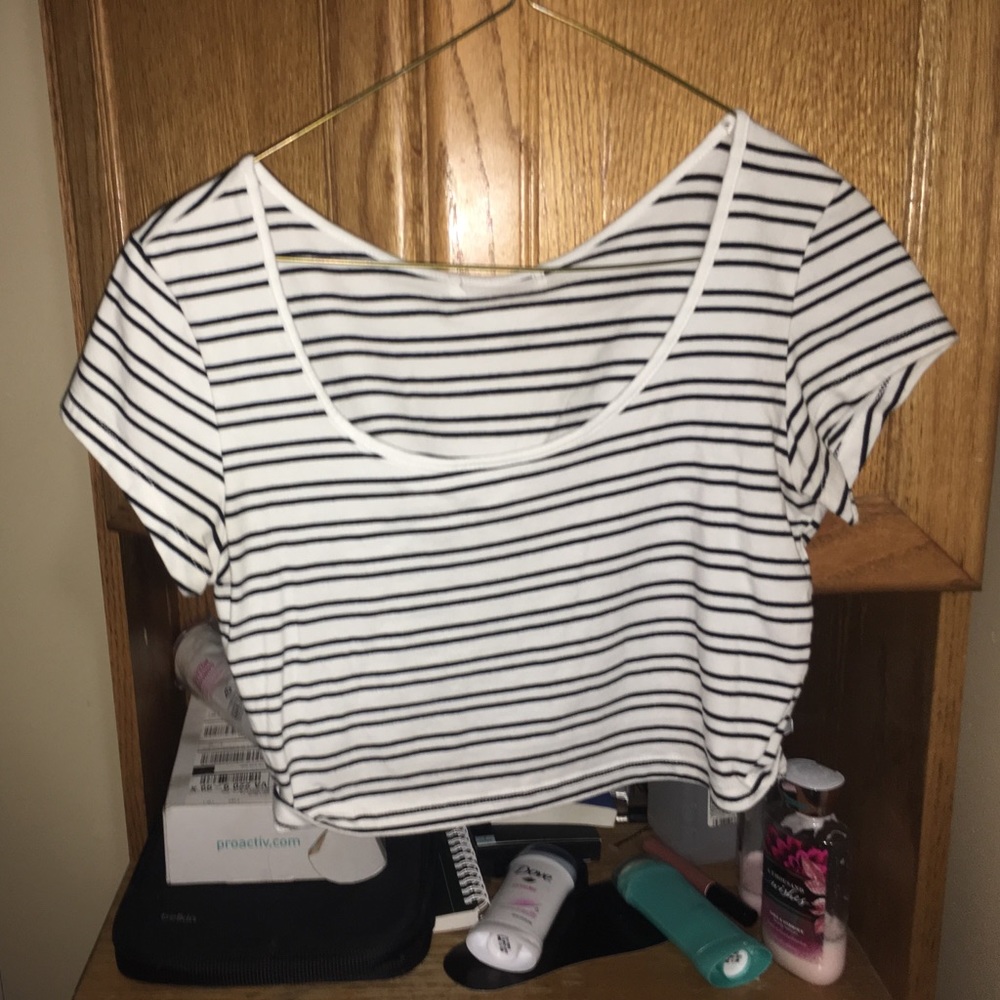 Stripped crop top
