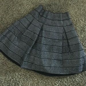 /H&M/ metallic skirt