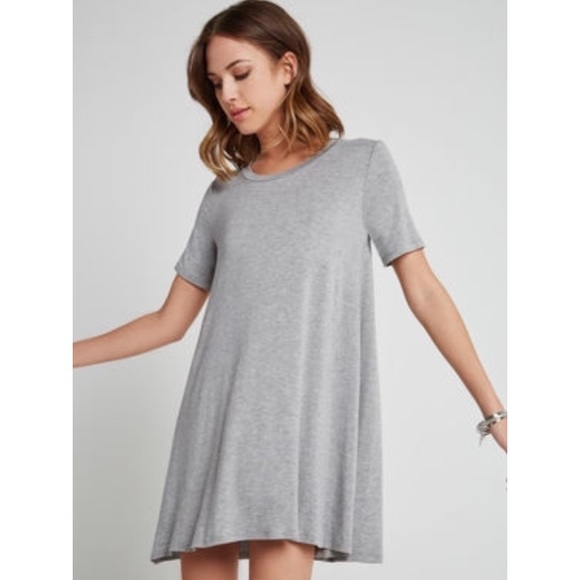 BCBGeneration Dresses & Skirts - Grey BCBGeneration tshirt dress