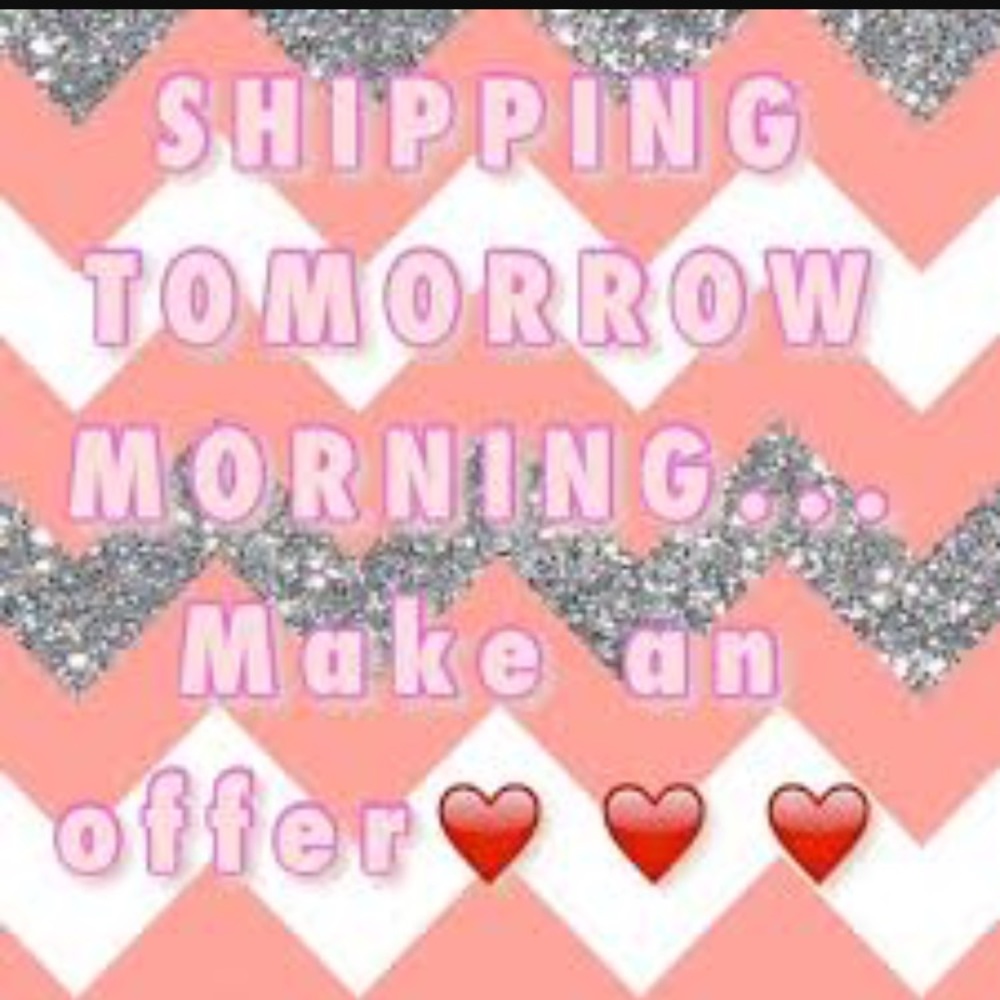 Shipping tomorrow!💕
