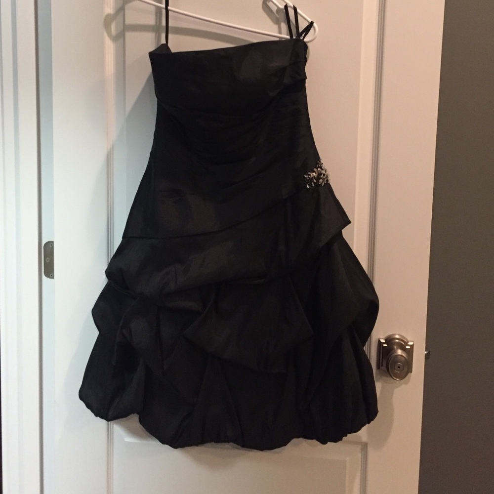 Black bridesmaid dress-worn once