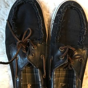 Men's vans boat shoes