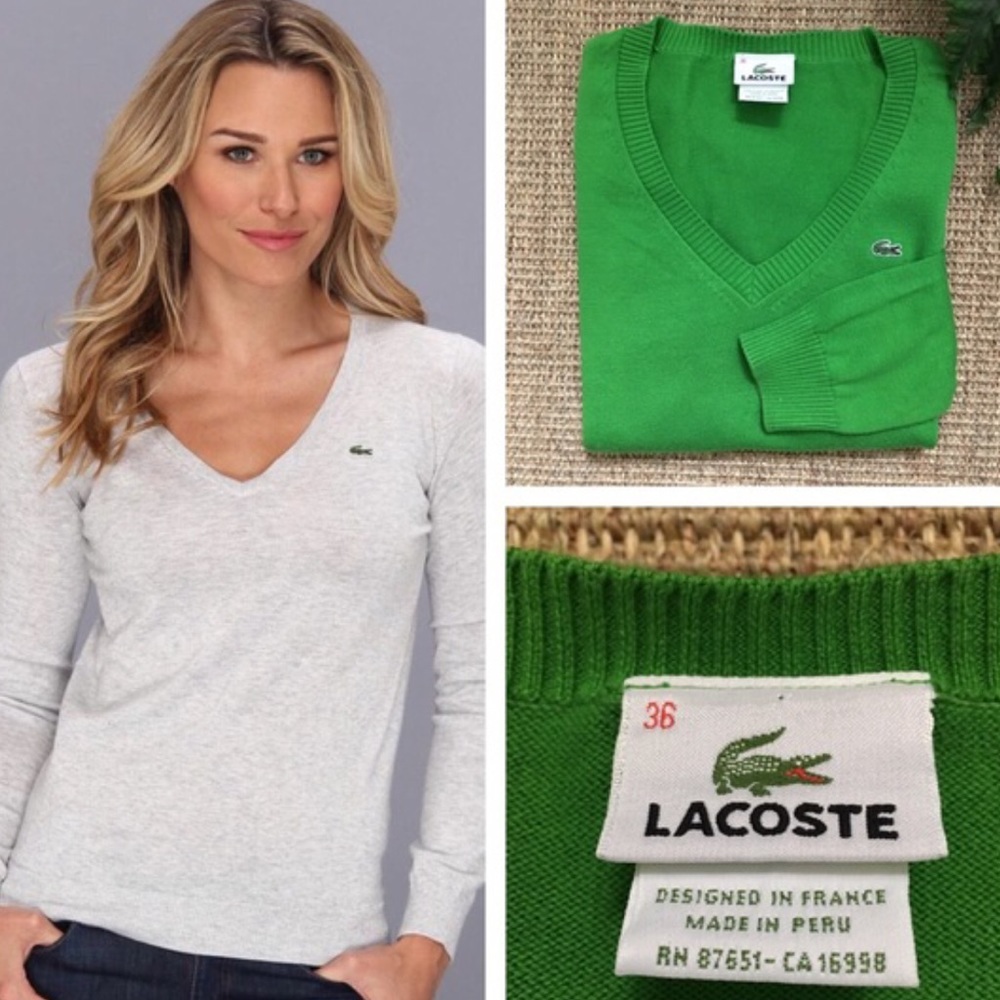 Like new Lacoste light sweater
