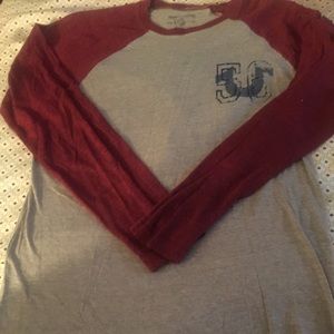 True religion slim fit long sleeve t shirt