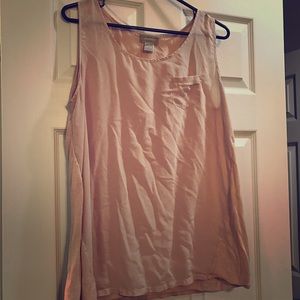Size L light pink tank top